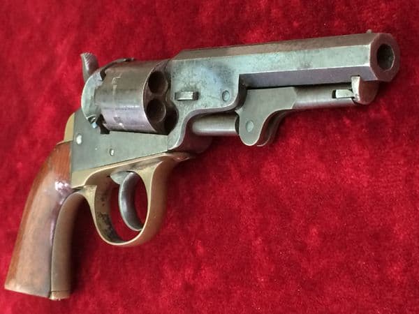 A Civil War Era Cooper's 6 shot .31 Cal revolver. Excellent condition, much original blue. Ref 9221.